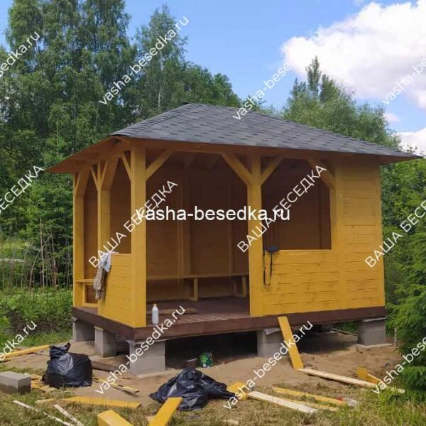 Беседка Авангард 4×3