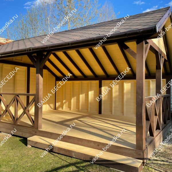 Беседка Кантри 4м×6м