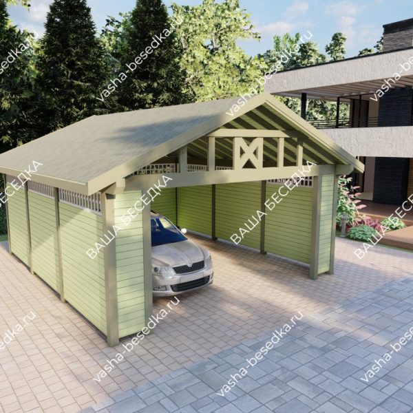 Навес  6×7 Фрегат